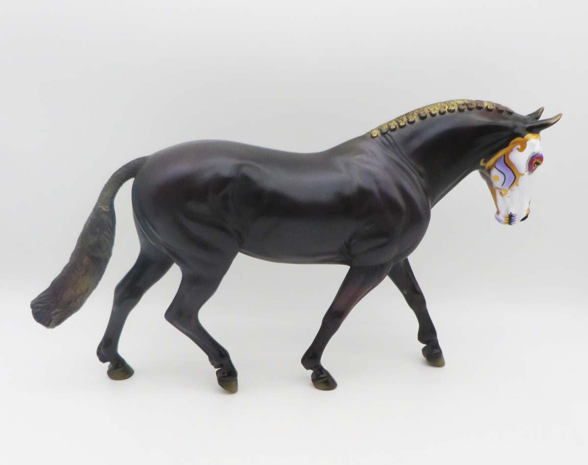 Life of the Mardi - OOAK - Decorator Irish Draught By Jas Fanning - Mardi Gras 2023 - MG23