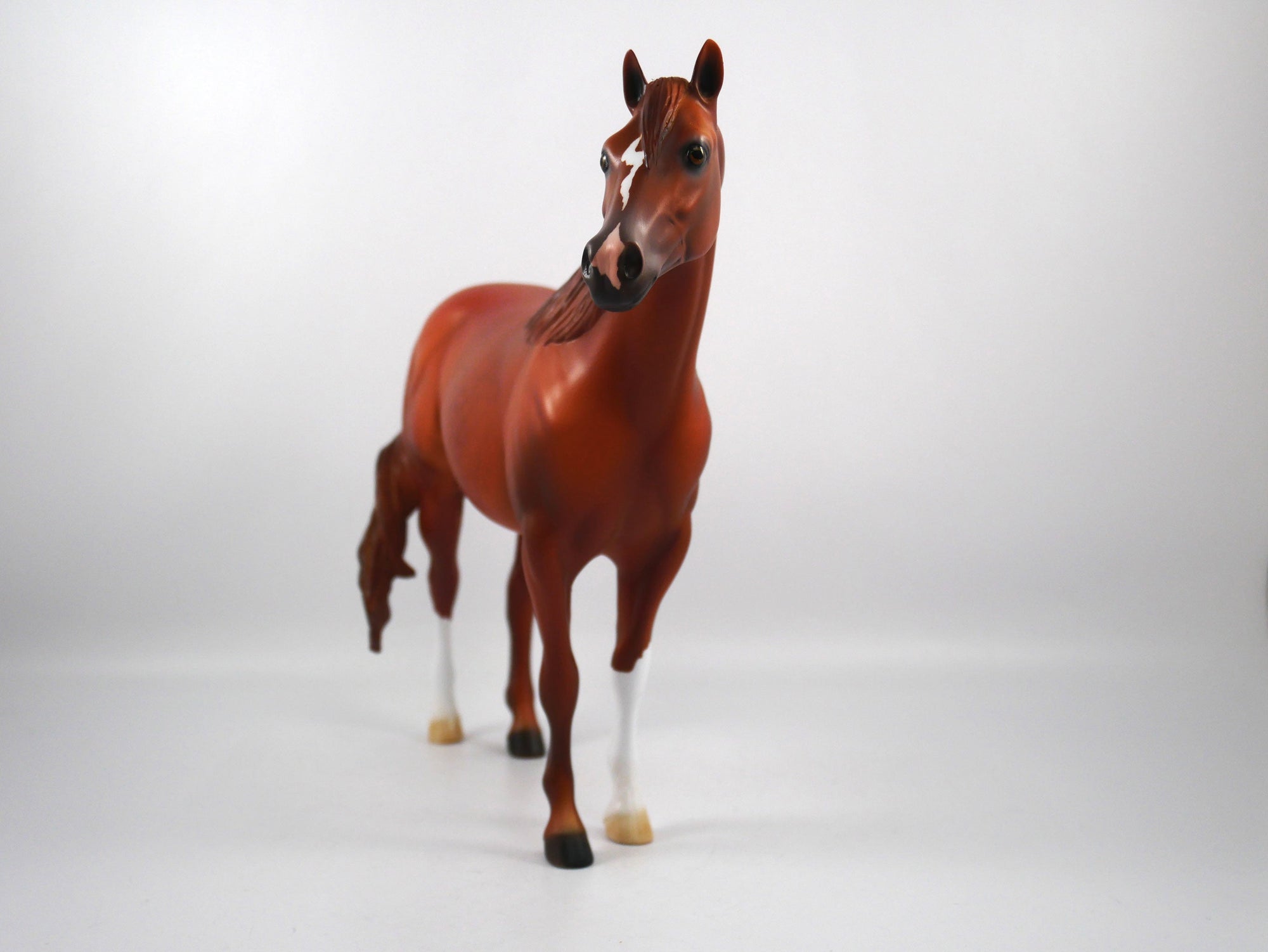 Lion-OOAK Dapple Chestnut Pony By Dawn Quick  SB21