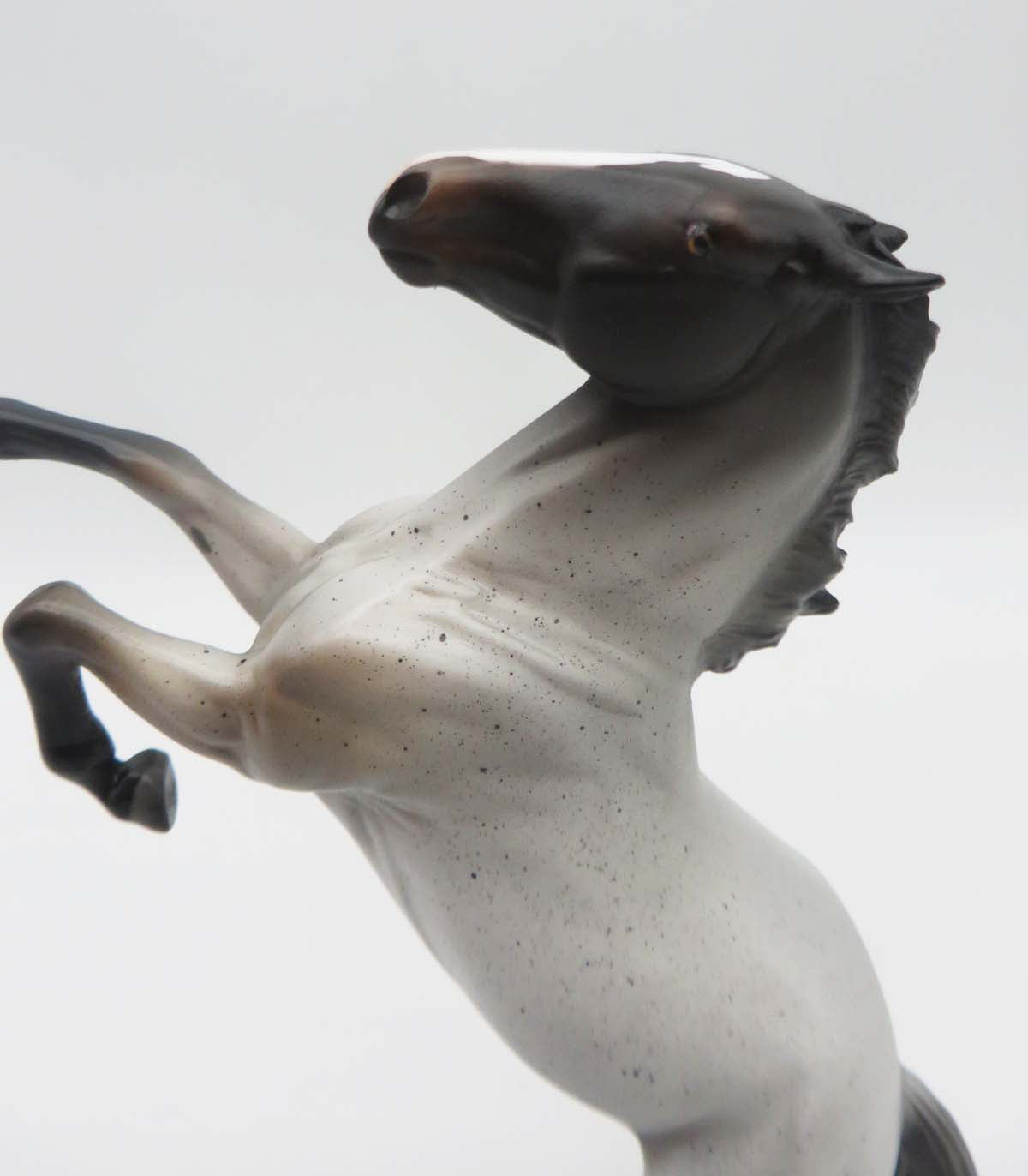 SAMPLE of Little Blue Thunder  Loyalty Club 22/23 Blue Roan Rearing Pebble By Jess Hamill - 04/24/23