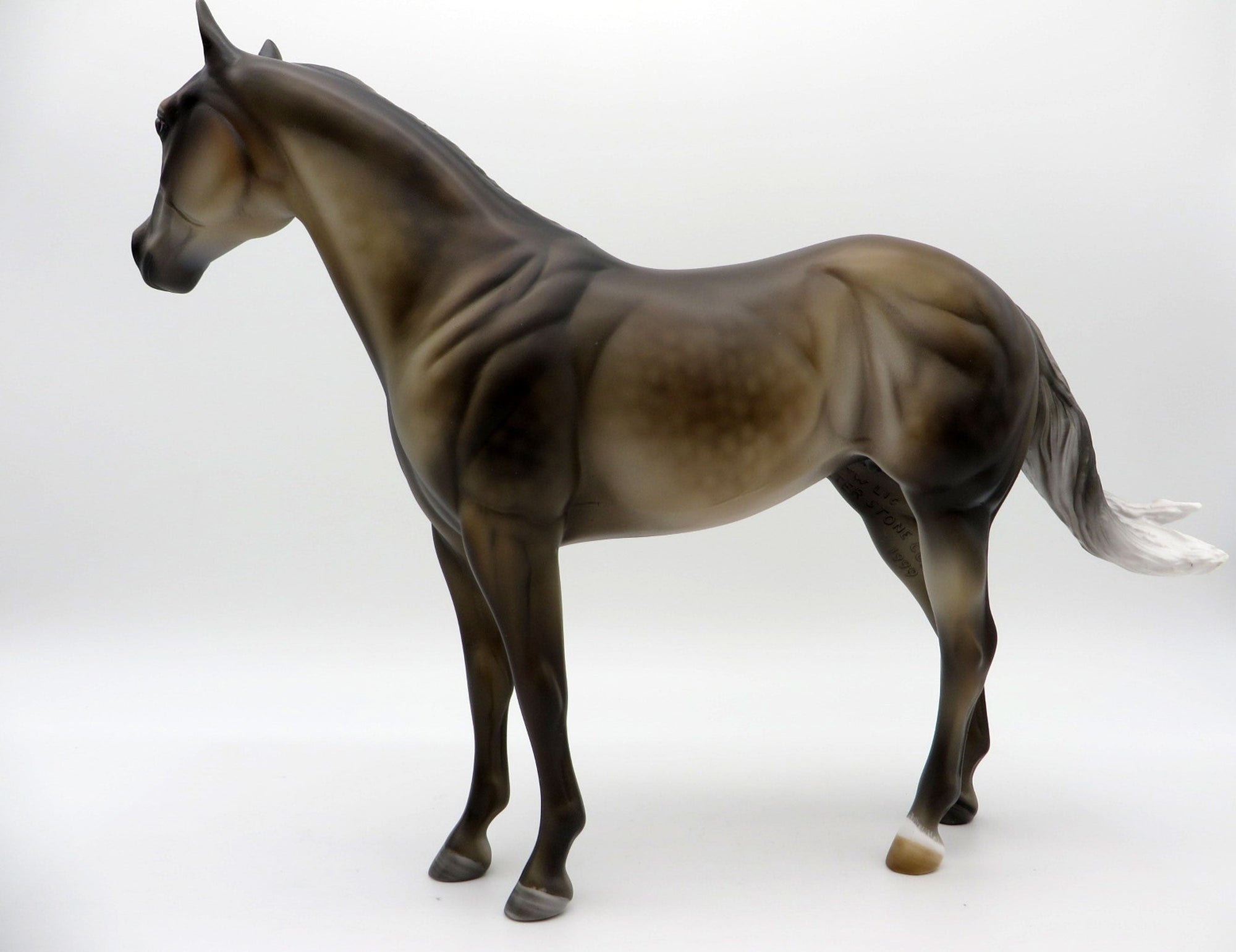 Liu-OOAK Chocolate Palomino ISH  Equilocity 2021 Painted by Julie Keim
