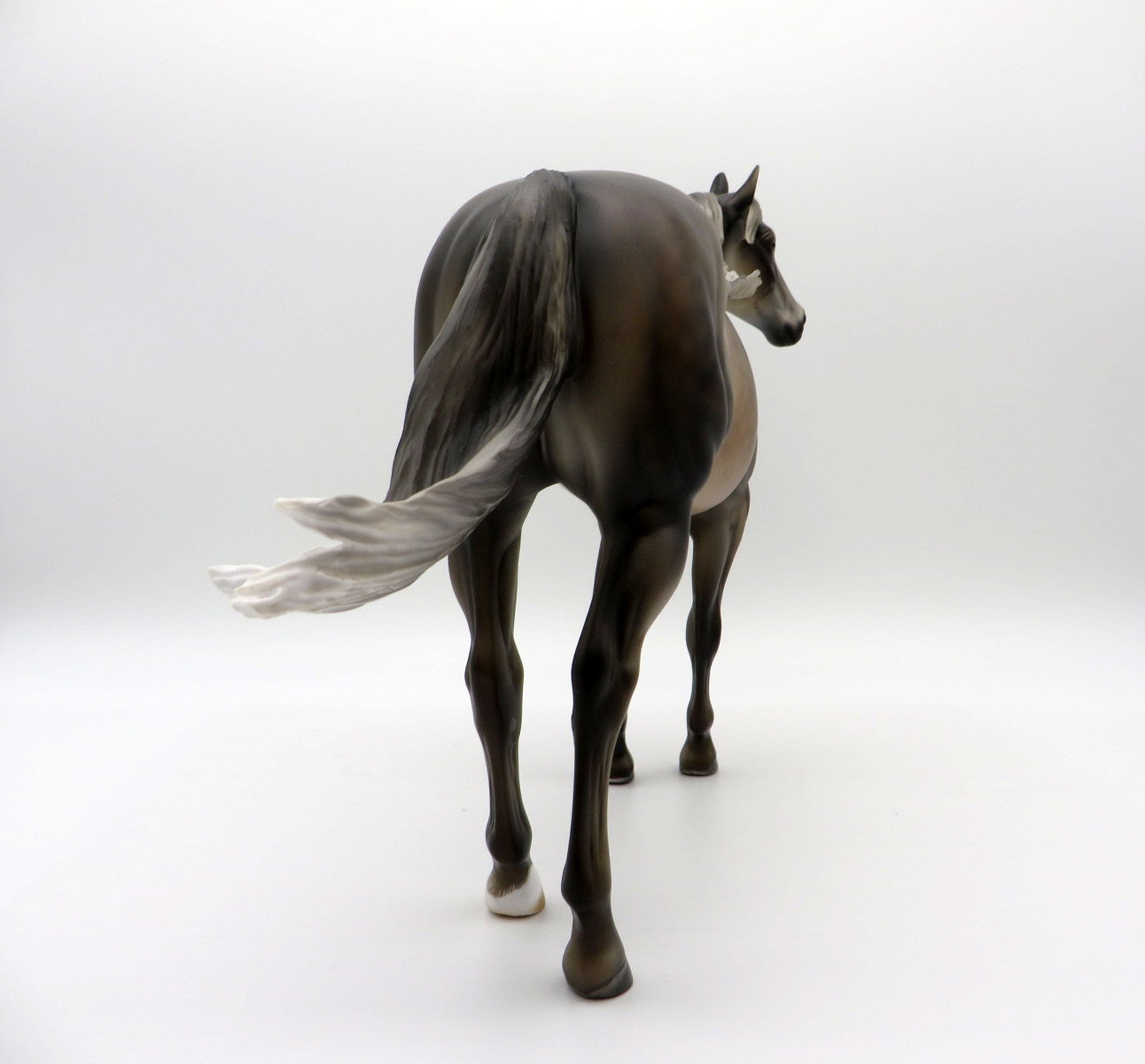 Liu-OOAK Chocolate Palomino ISH  Equilocity 2021 Painted by Julie Keim