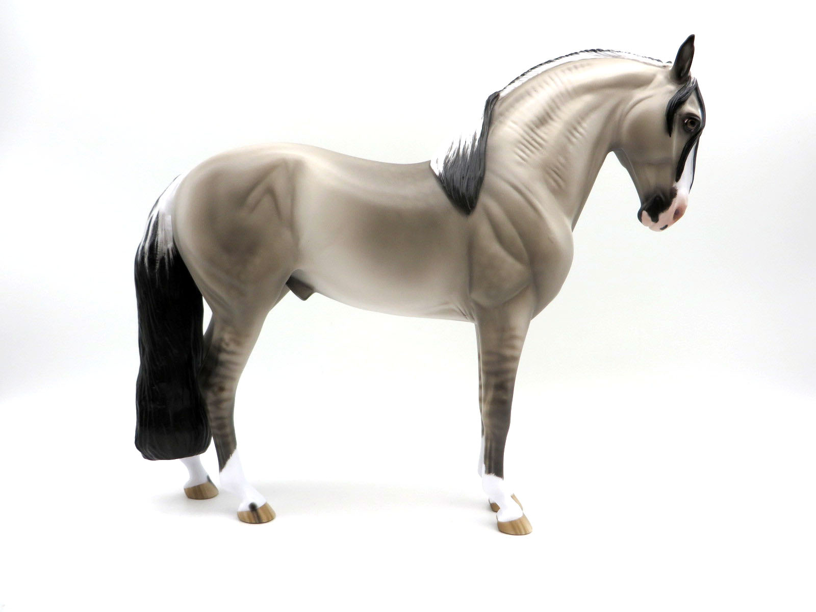 Lonely Wind-OOAK Grulla Andalusian by Sheryl Leisure 9/6/22