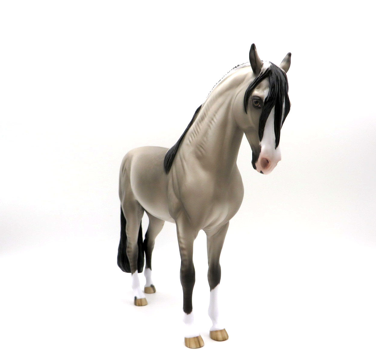 Lonely Wind-OOAK Grulla Andalusian by Sheryl Leisure 9/6/22