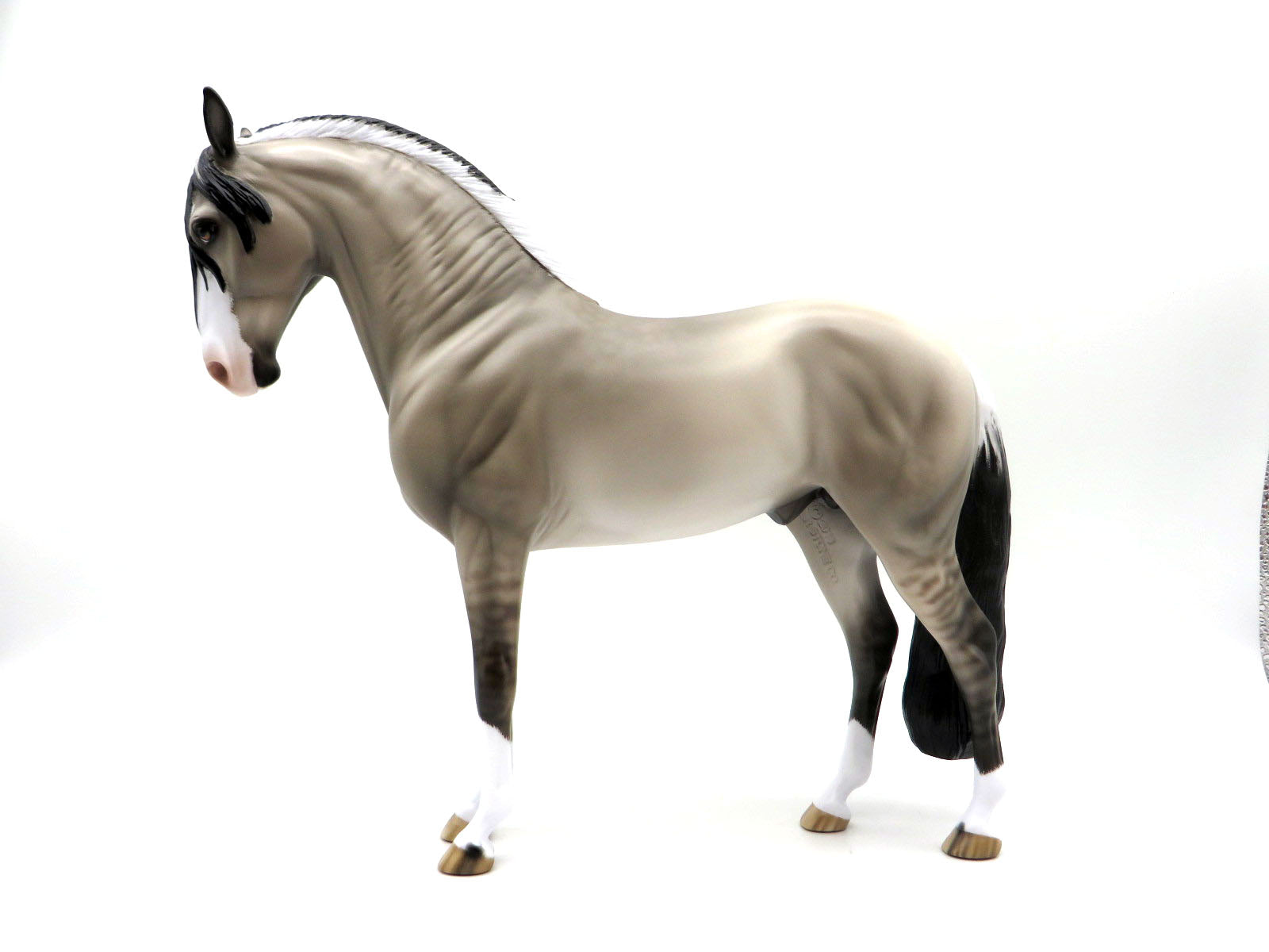 Lonely Wind-OOAK Grulla Andalusian by Sheryl Leisure 9/6/22