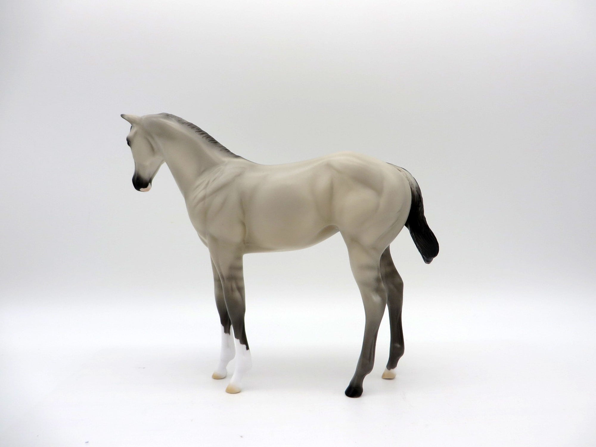 Lord Byron-OOAK Grulla Weanling Painted by Ellen EQ 21