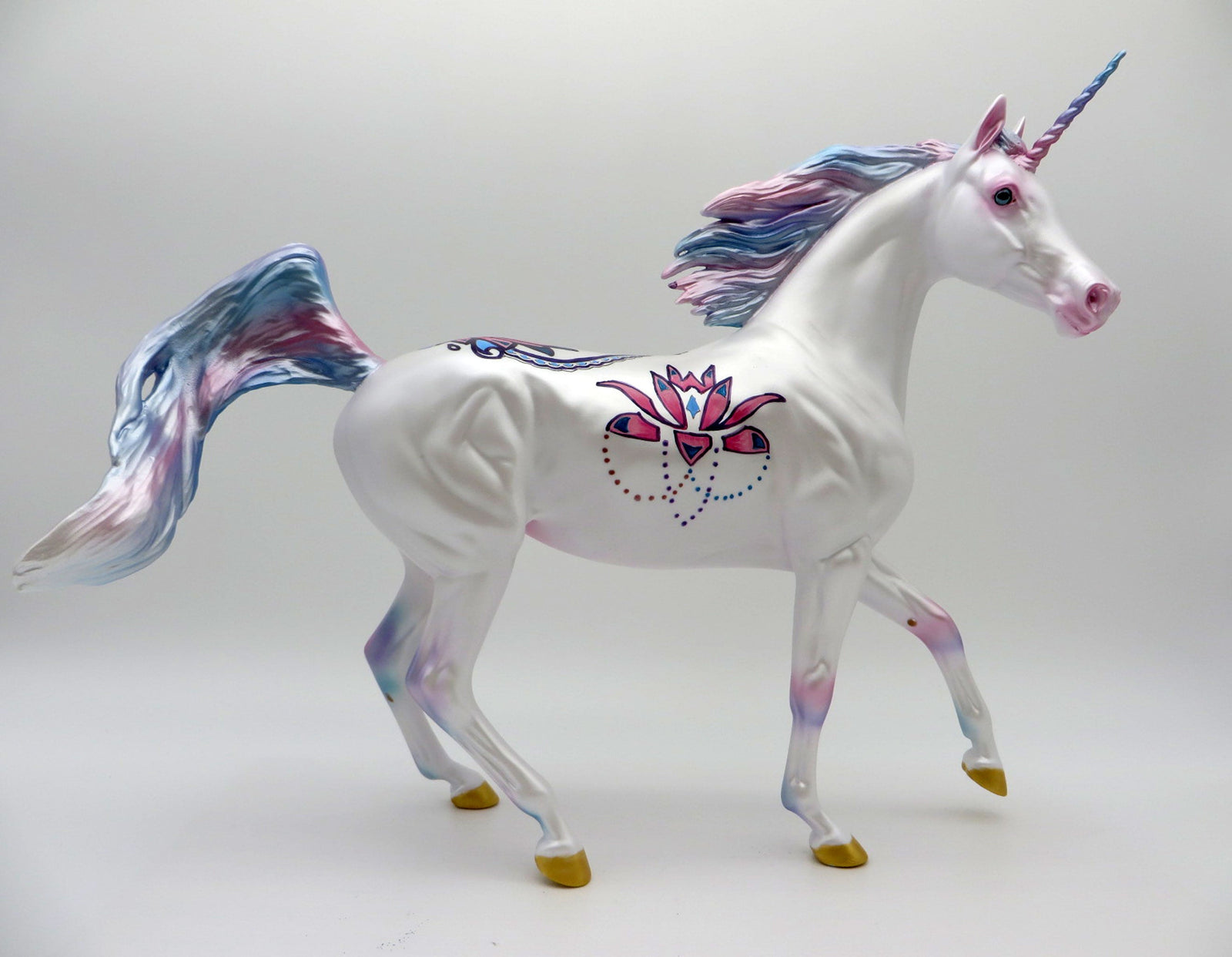 Lotus | Floral Unicorn Arabian Deco by Dawn Quick | 6/30/21