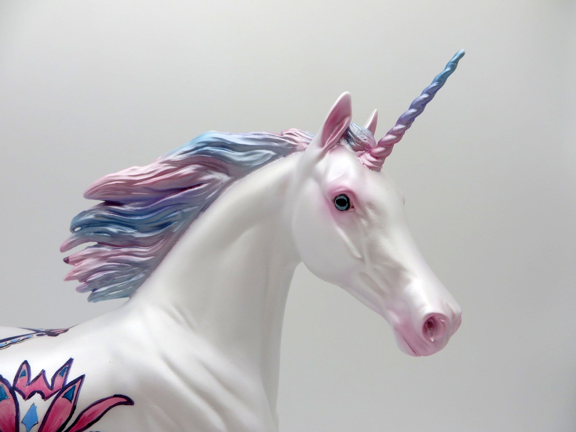 Lotus | Floral Unicorn Arabian Deco by Dawn Quick | 6/30/21