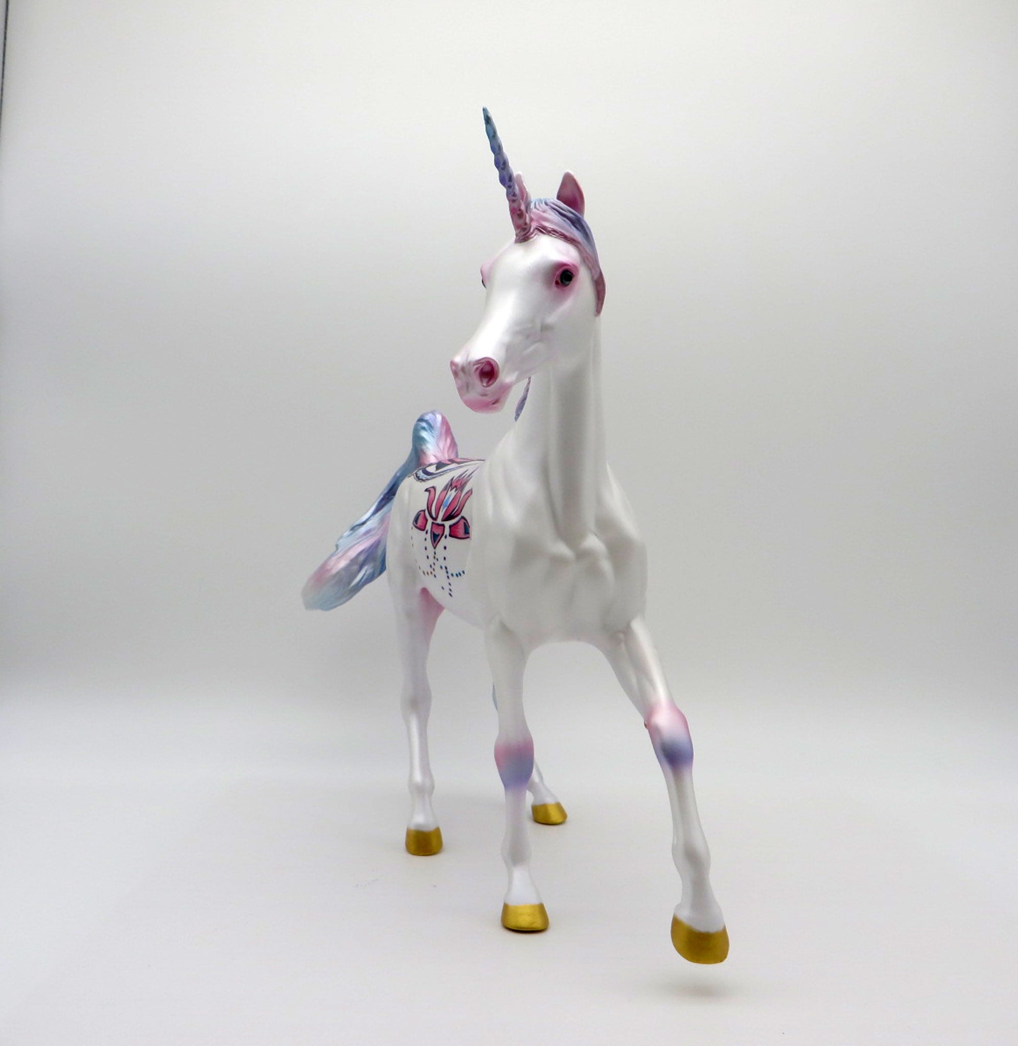 Lotus | Floral Unicorn Arabian Deco by Dawn Quick | 6/30/21