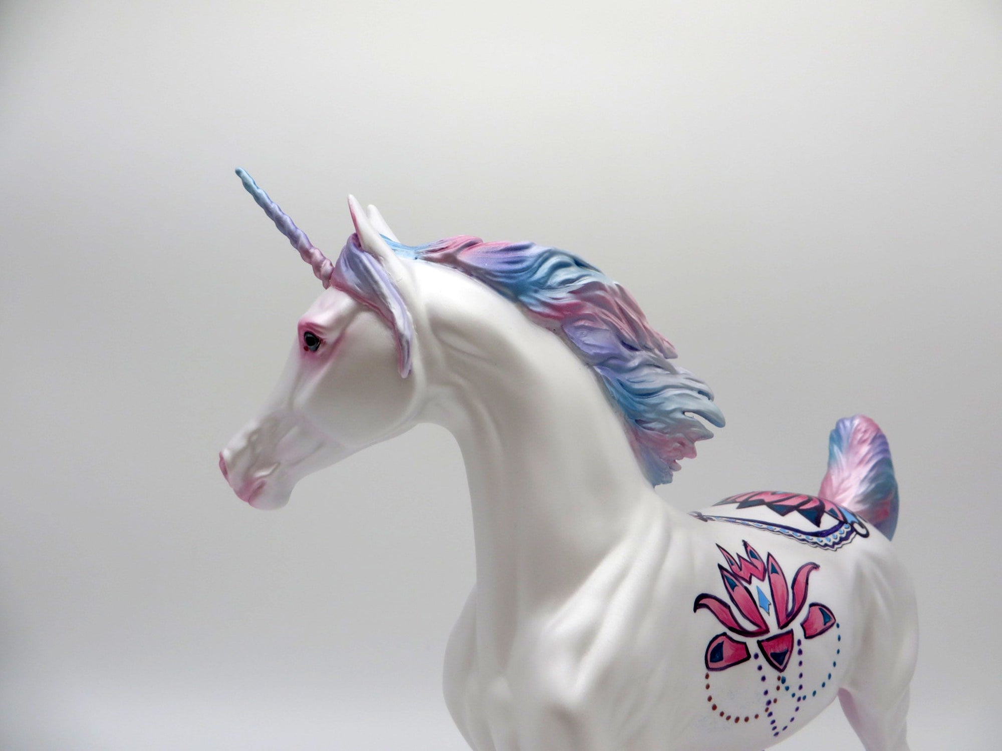 Lotus | Floral Unicorn Arabian Deco by Dawn Quick | 6/30/21