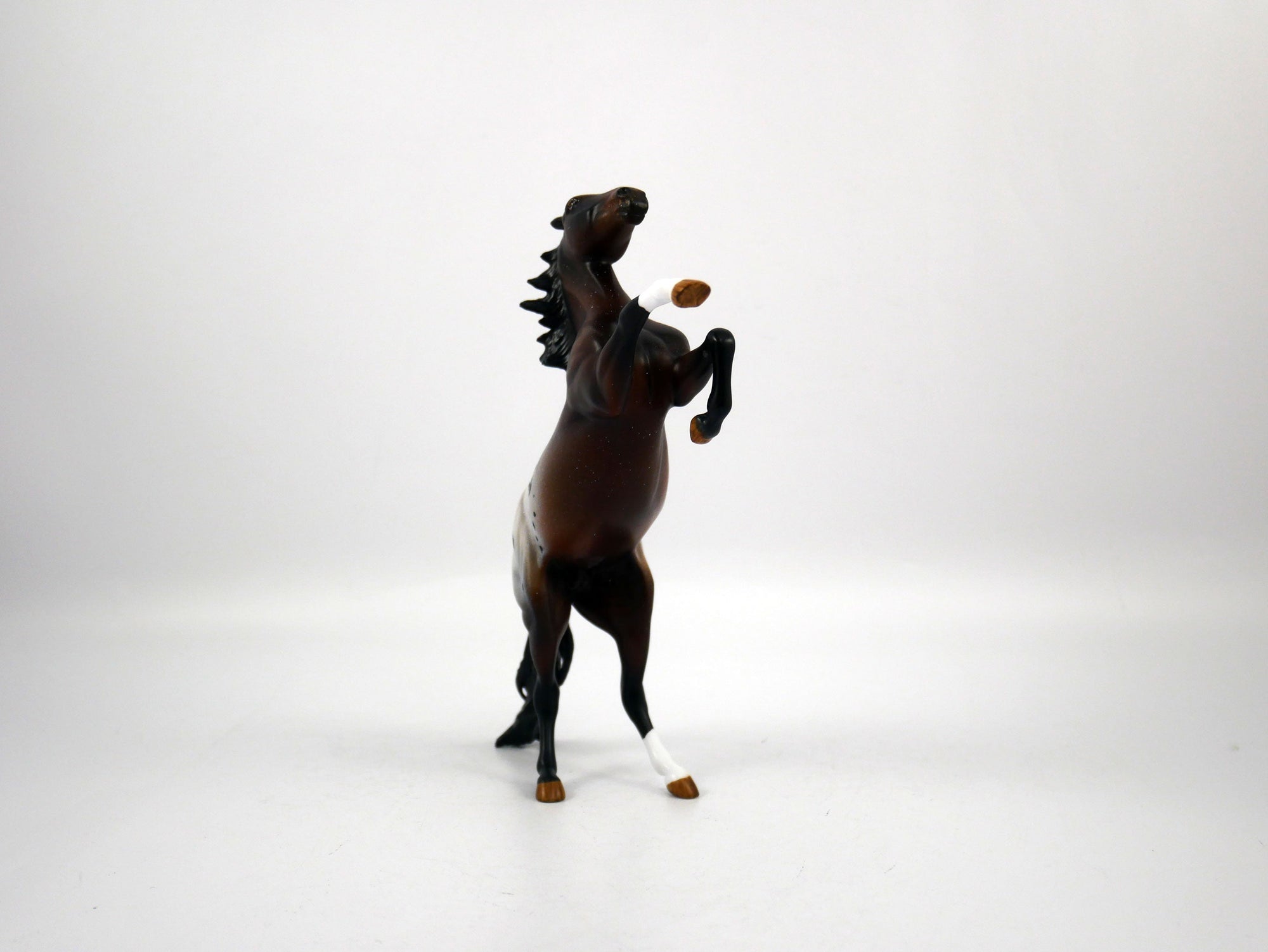 Lucky Pass-OOAK Appaloosa Rearing Pebbles SB21