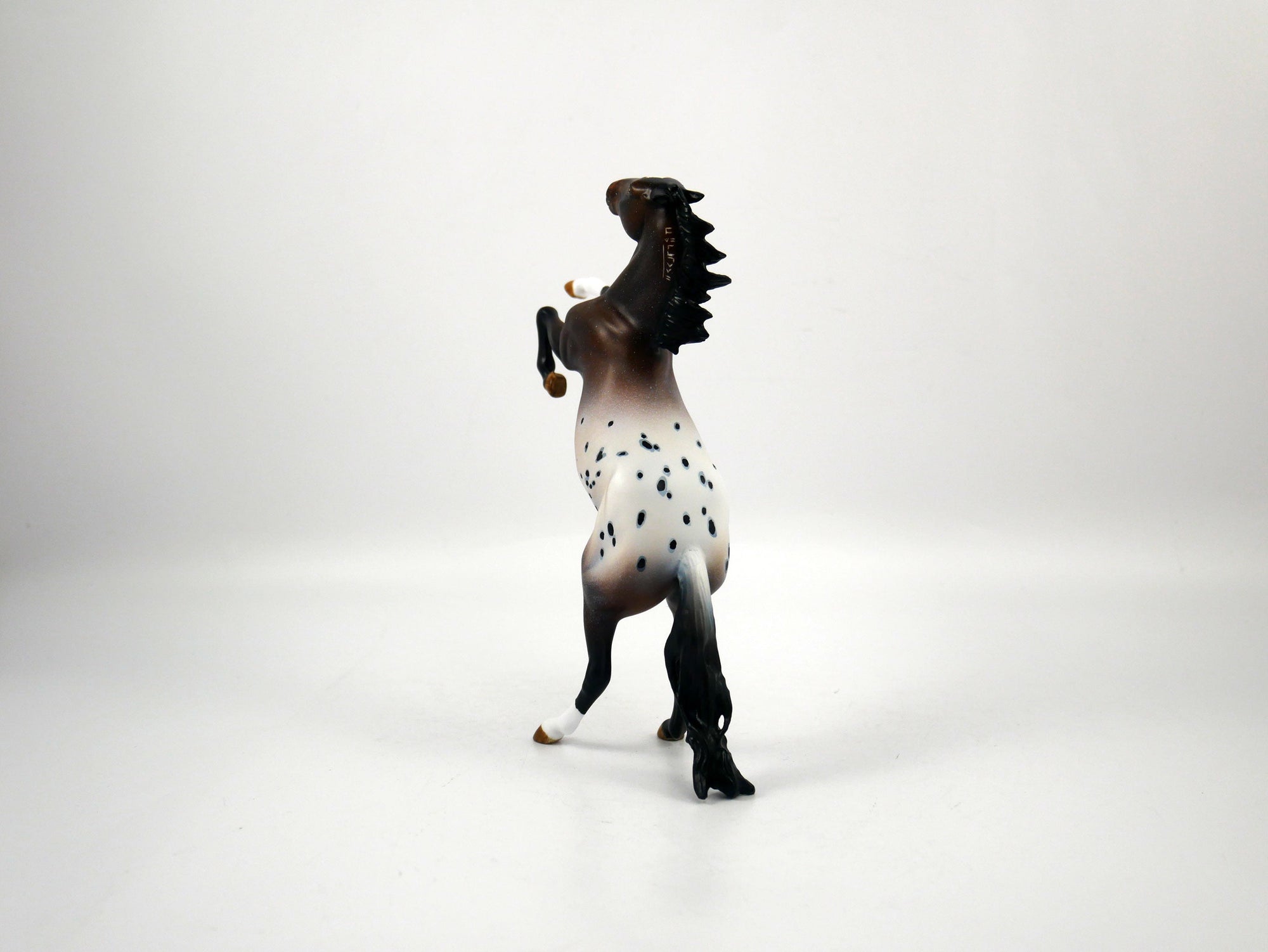 Lucky Pass-OOAK Appaloosa Rearing Pebbles SB21
