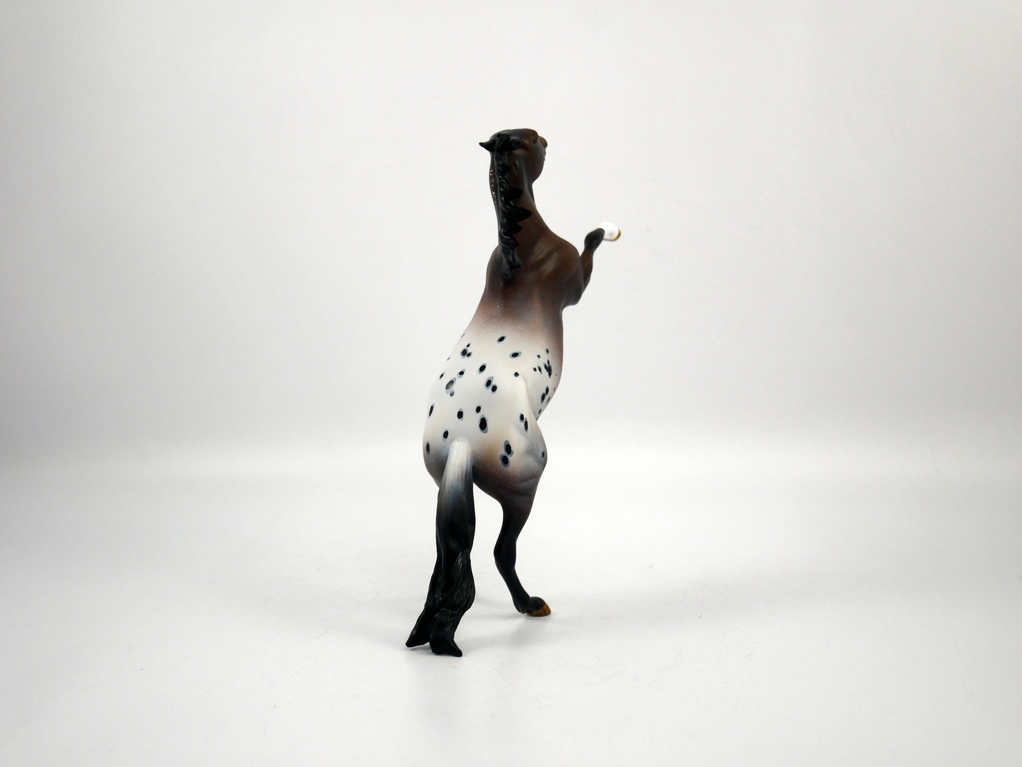 Lucky Pass-OOAK Appaloosa Rearing Pebbles SB21
