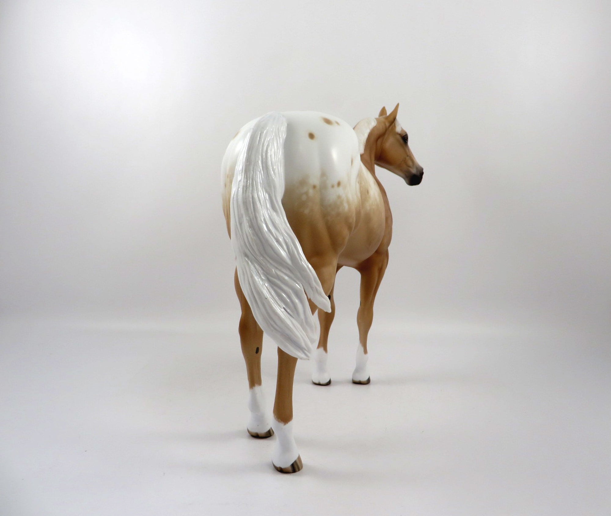 Ludlow-OOAK Dapple Palomino Appaloosa ISH  Painted By Sheryl Leisure