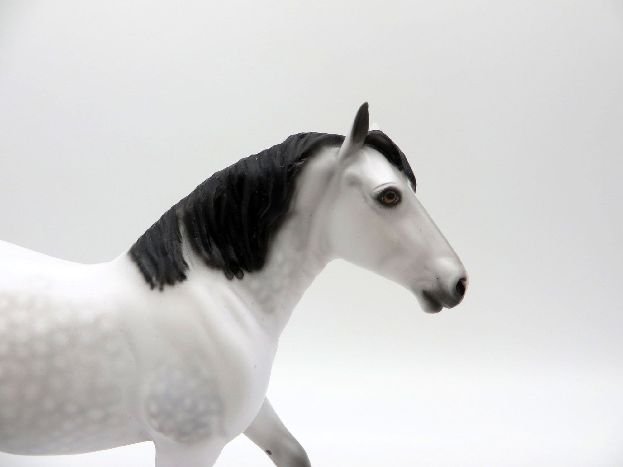 Lulani-OOAK Dapple Grey Trotting Drafter Pebbles SHCF 2021