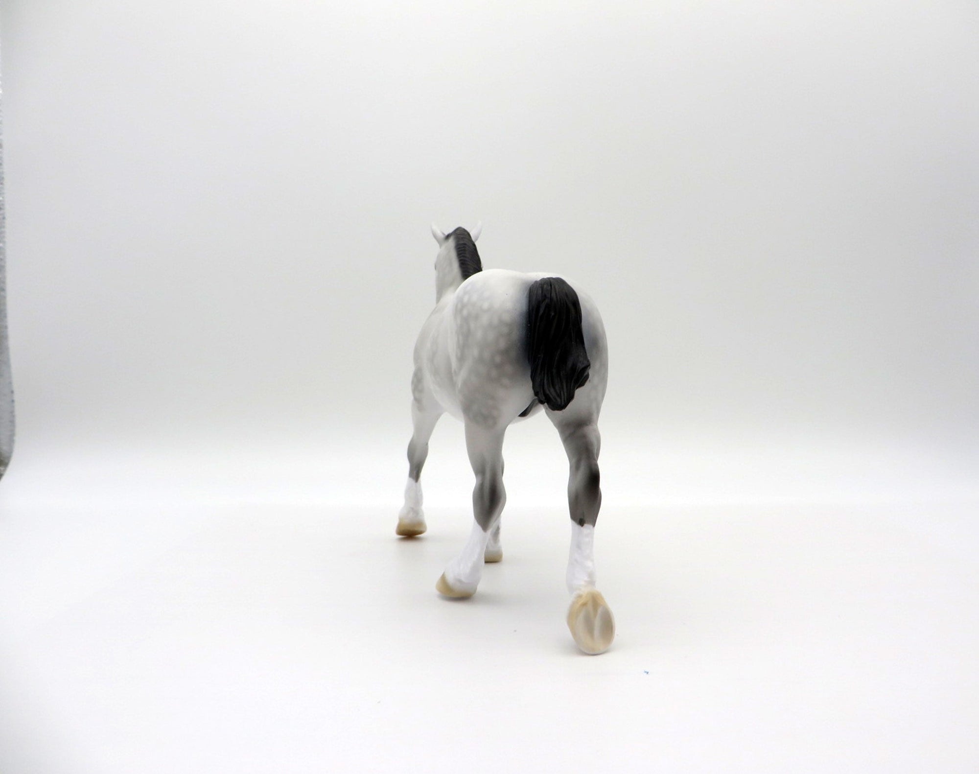 Lulani-OOAK Dapple Grey Trotting Drafter Pebbles SHCF 2021