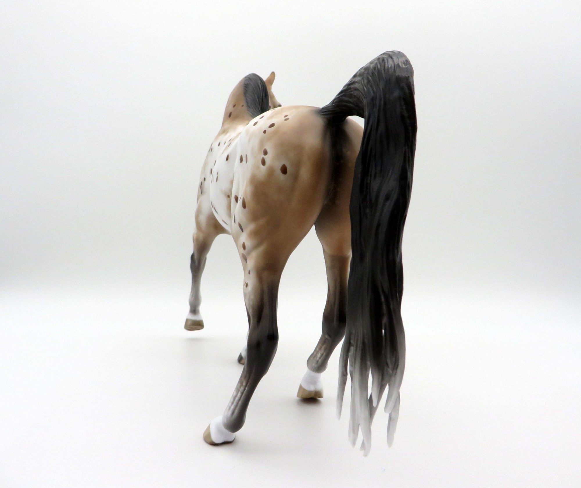 Luv Bug-OOAK Appaloosa Arabian Mare Painted By Sheryl Leisure 5/17/21