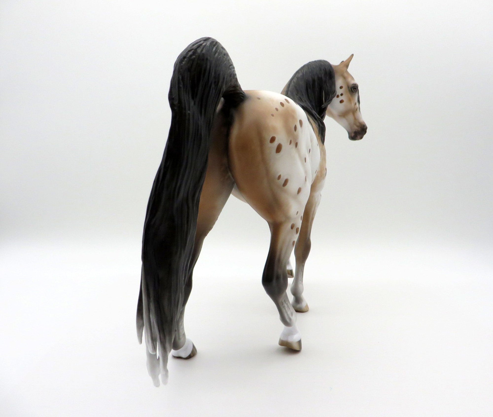 Luv Bug-OOAK Appaloosa Arabian Mare Painted By Sheryl Leisure 5/17/21