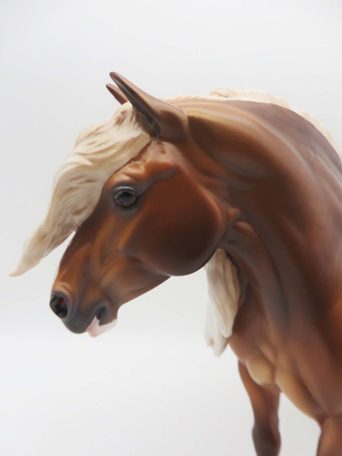 Lynott - OOAK - Dappled Sorrel Heavy Draft By Caroline Boydston BEST OFFER 3/13/23