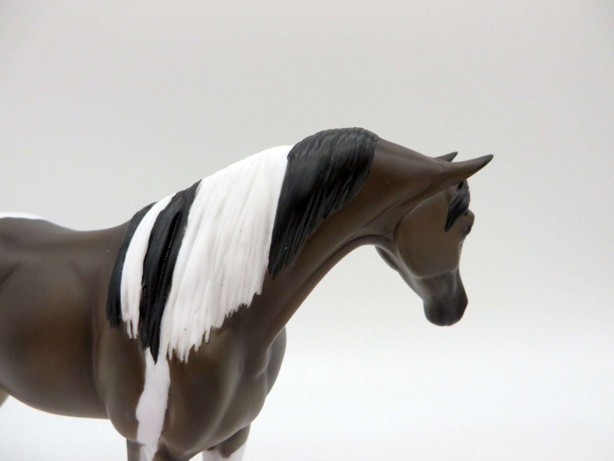 Lyric-OOAK Grulla Pint  Arabian Mare Pebbles Painted by Ellen Robbins EQ 21