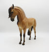 Macauly  - OOAK Claybank Dun Andalusian Painted by Sheryl Leisure 9/19/22