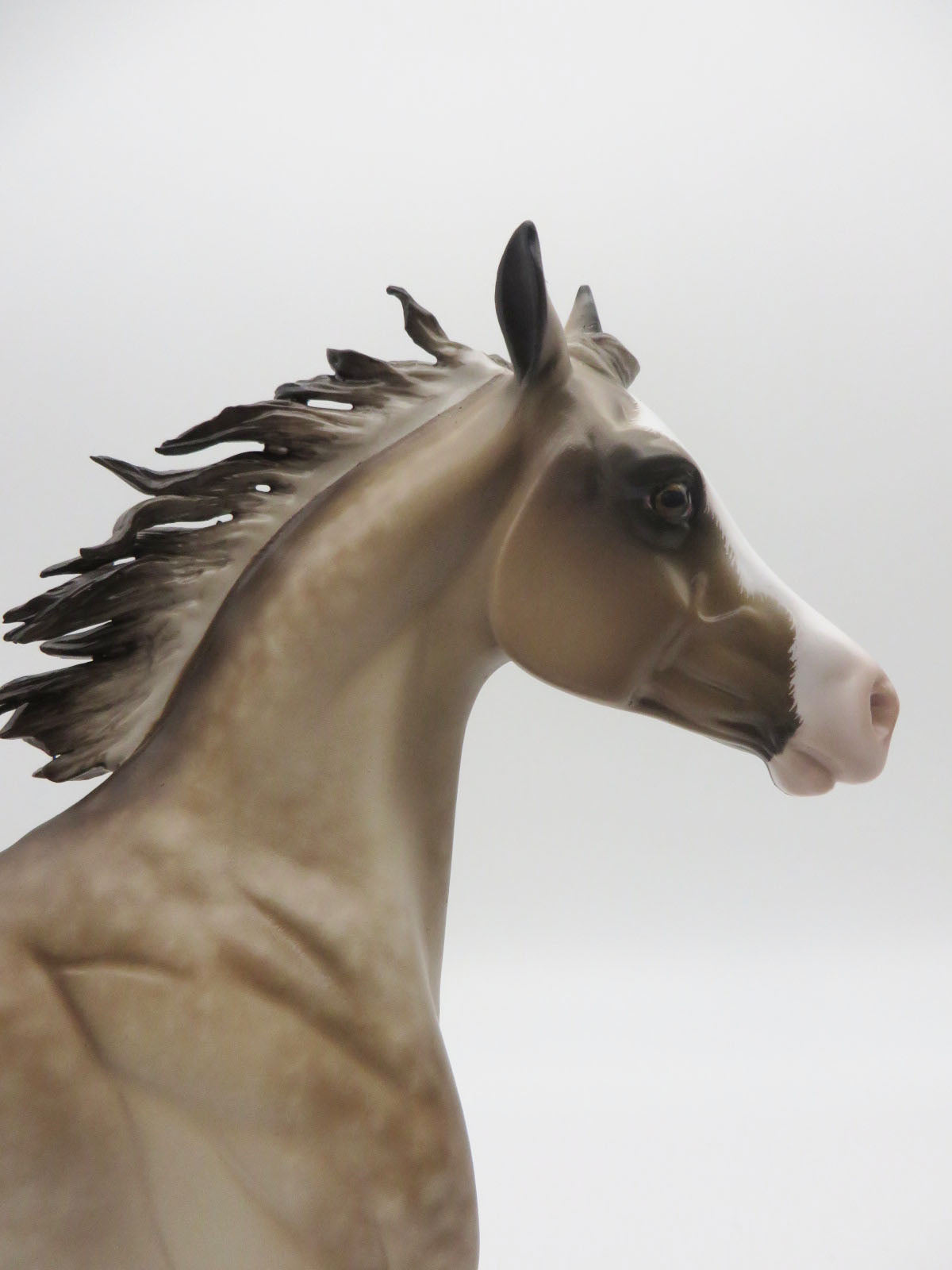 Miss Goddess -OOAK  Pap Buckskin Yearling Painted by Sheryl Leisure 9/19/22