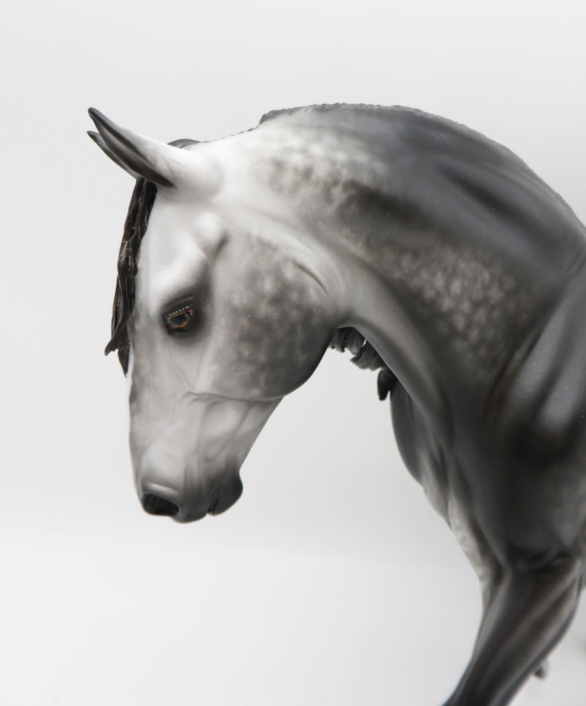 Mystify You - OOAK - Dappled Grey Irish Draft by Sheryl Leisure - Best Offers 2/6/23