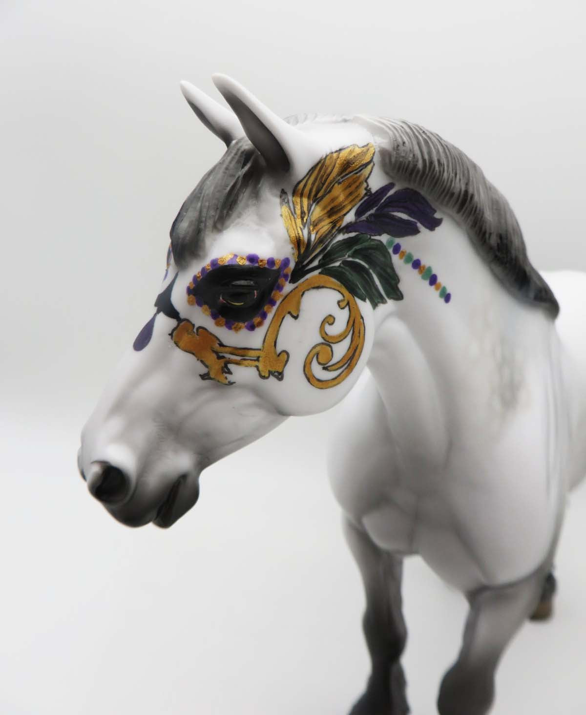 Mardi Gras State Of Mind - OOAK - Realistic/Decorator Heavy Draft By Dawn Quick - Mardi Gras 2023 - MG23
