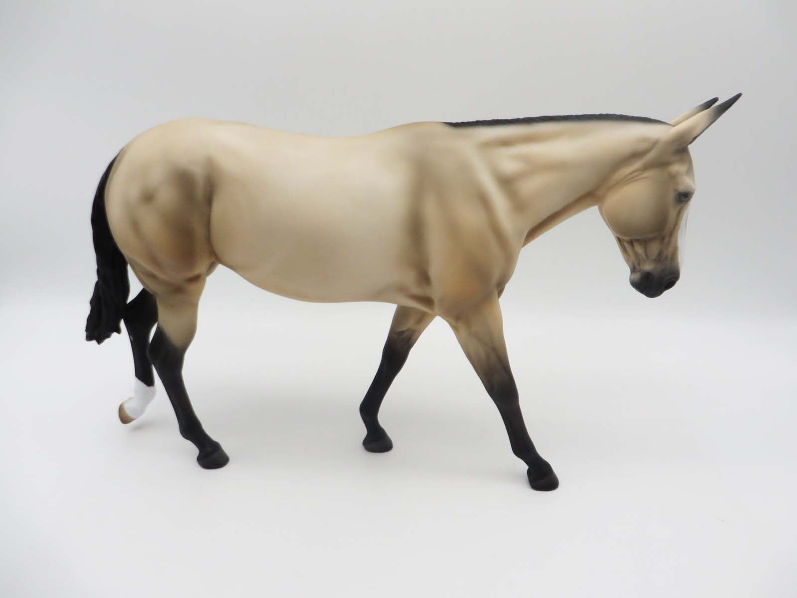 Maria - OOAK - Customized Buckskin Mule By Angela Marleau - SHCF23