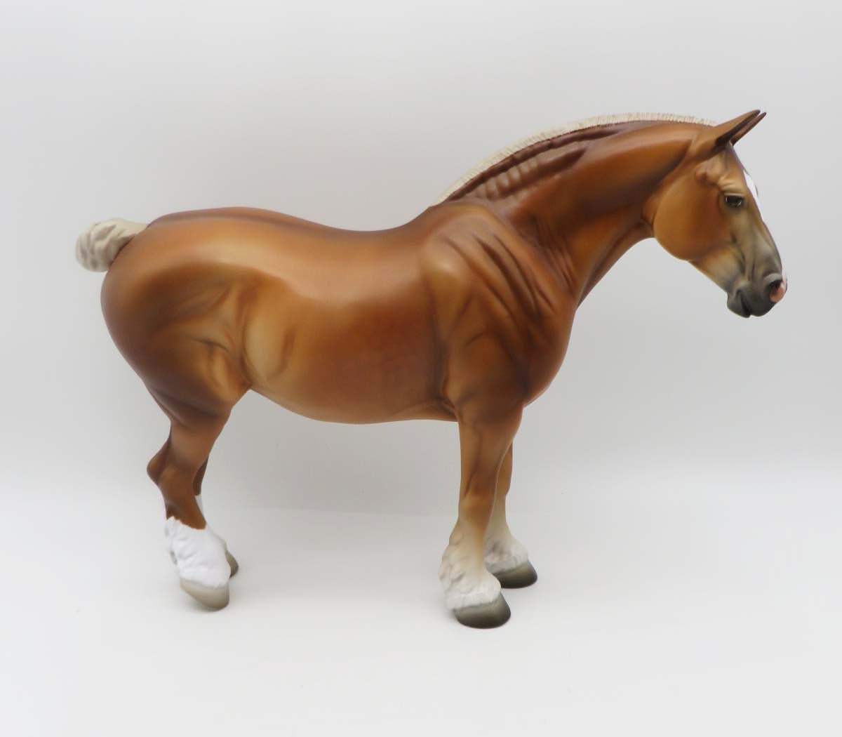 Marika - OOAK - Flaxen Chestnut Heavy Draft By Jess Hamill - SHCF23