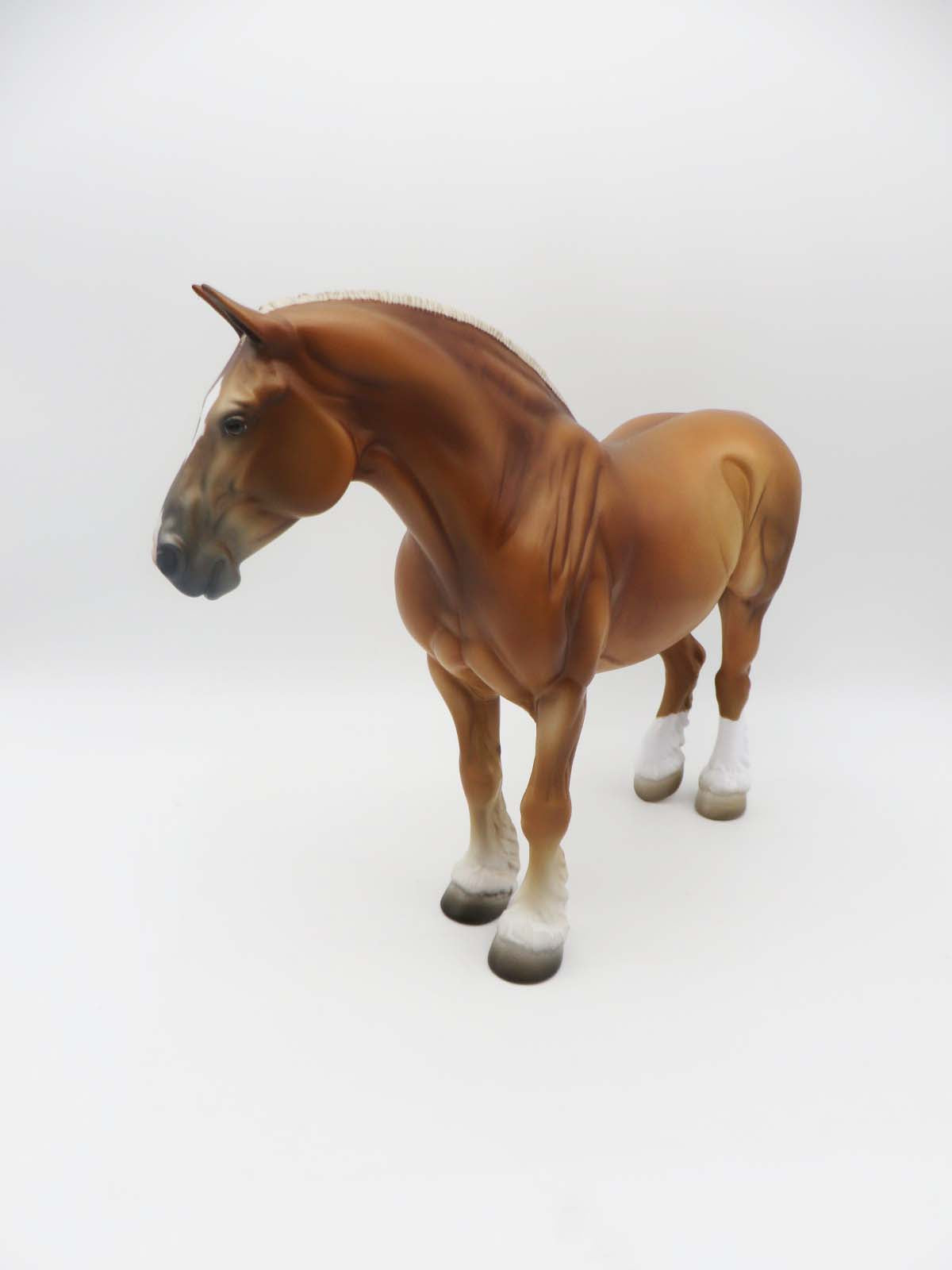 Marika - OOAK - Flaxen Chestnut Heavy Draft By Jess Hamill - SHCF23