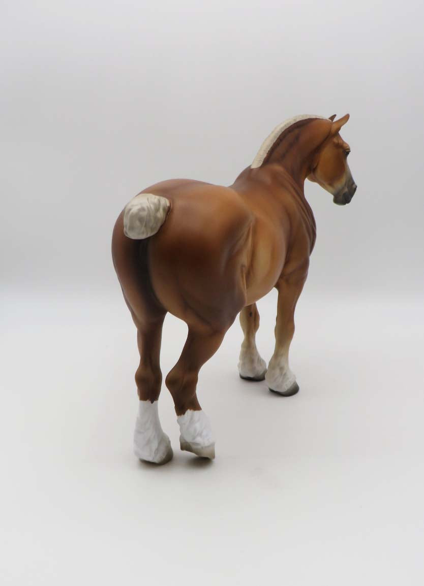 Marika - OOAK - Flaxen Chestnut Heavy Draft By Jess Hamill - SHCF23