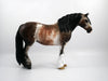 Marion-OOAK Bay Going Grey Heavy Draft Mare Painted by Sheryl Leisure 1/20