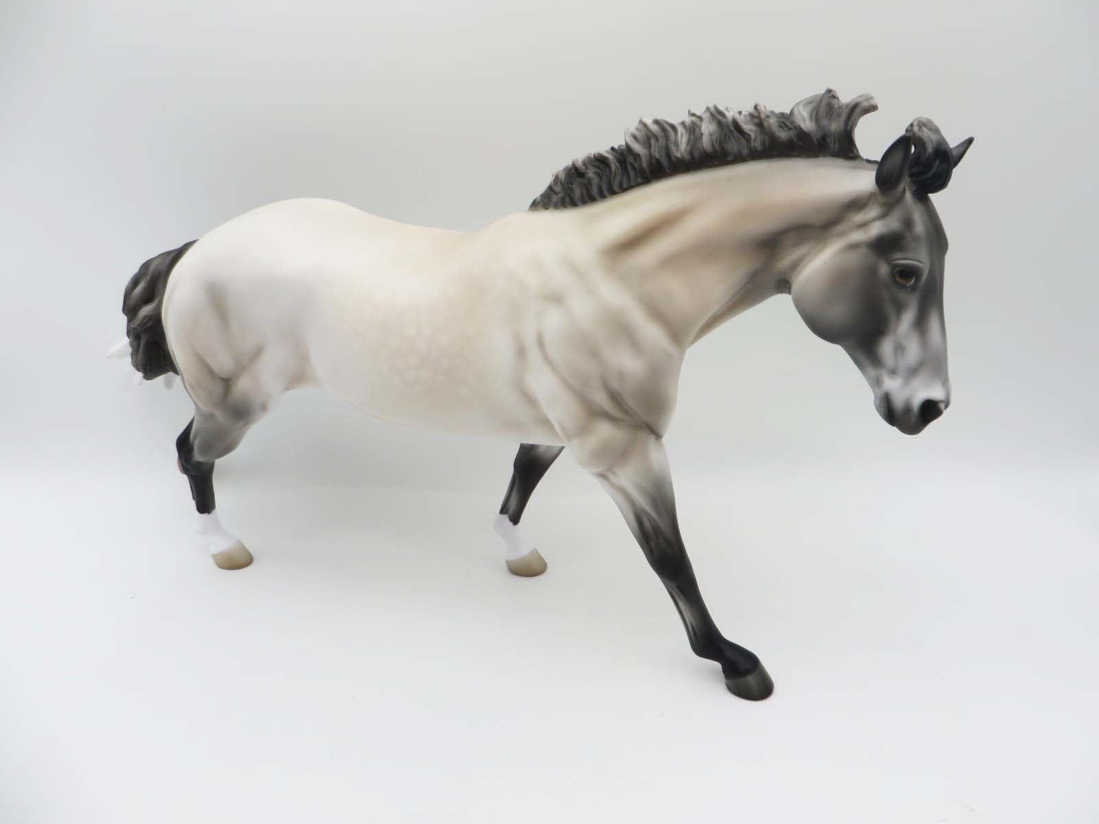 Marston OOAK Buckskin Running Stock Horse By Jess Hamill SHCF23