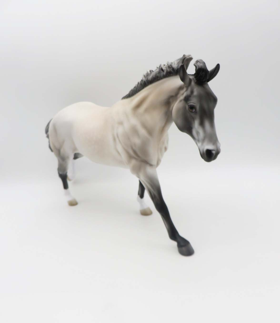 Marston OOAK Buckskin Running Stock Horse By Jess Hamill SHCF23
