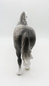 Mary Ellen - OOAK - Dapple Grey Bunny by Sheryl Leisure - Best Offers 12/12/22