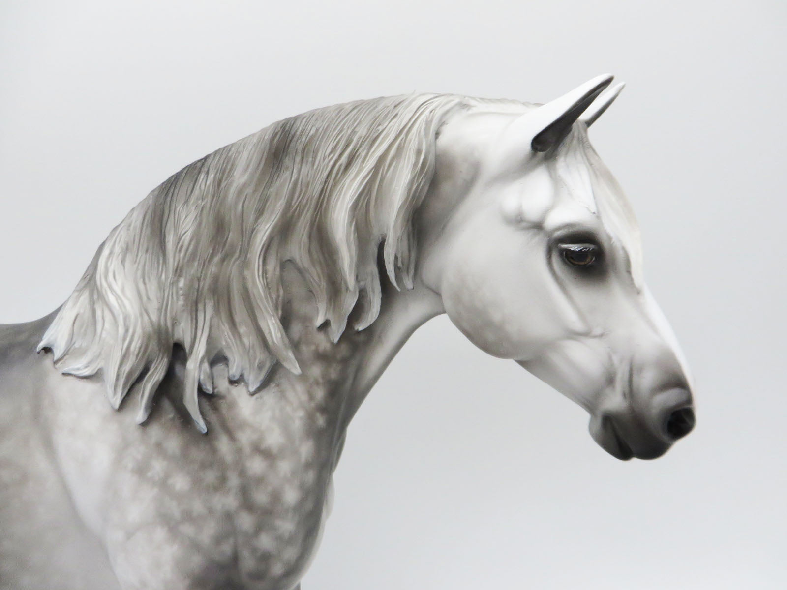 Mary Ellen - OOAK - Dapple Grey Bunny by Sheryl Leisure - Best Offers 12/12/22