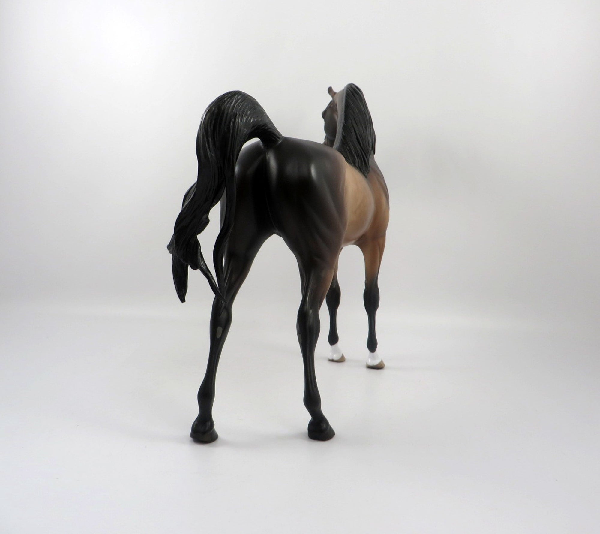 Mastermind-OOAK Seal Bay Arabian Painted by Sheryl Leisure 2/18/21