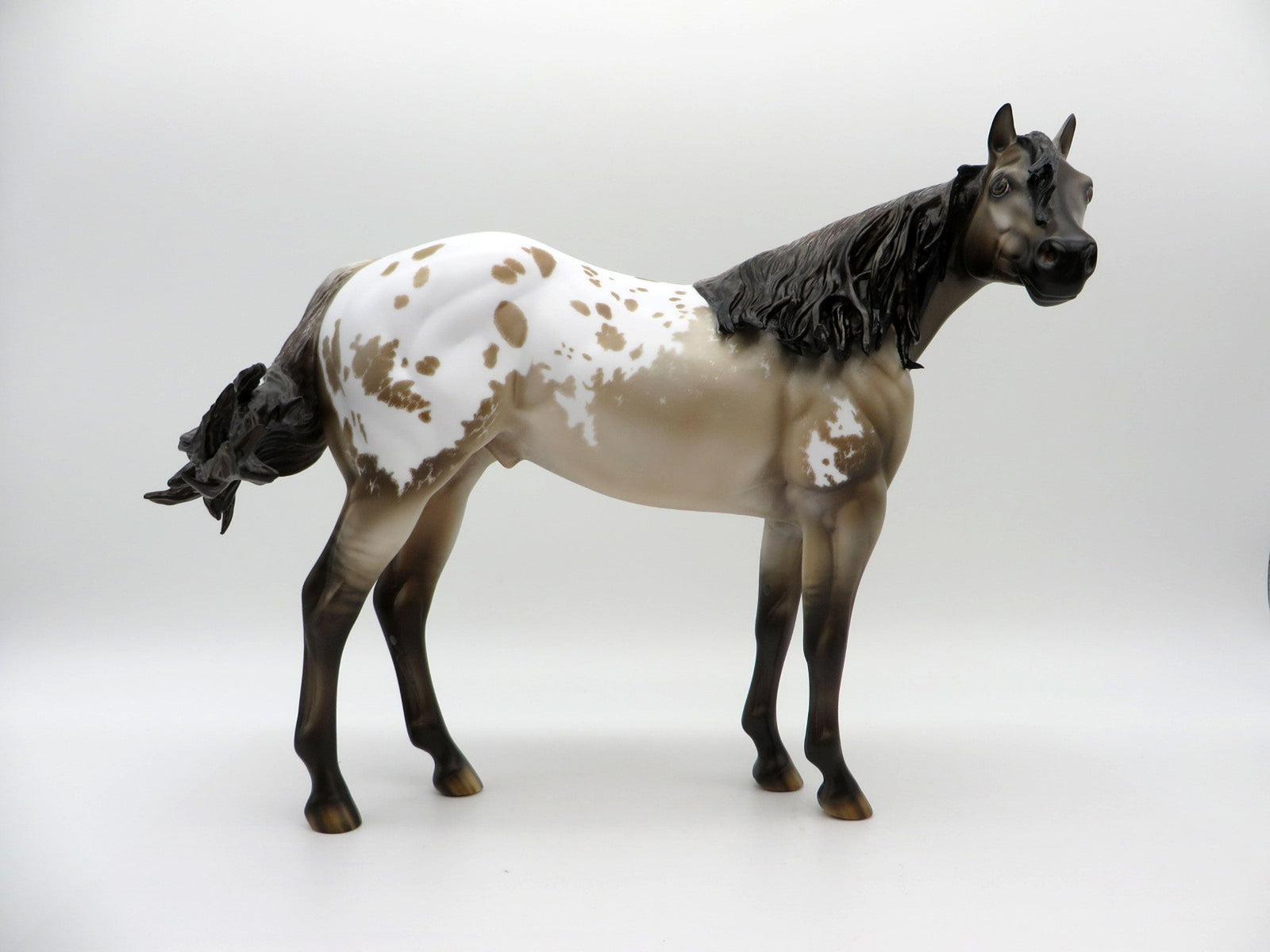 Matisse-OOAK Grulla Appaloosa ISH Painted by Carrie Keller  EQ 21