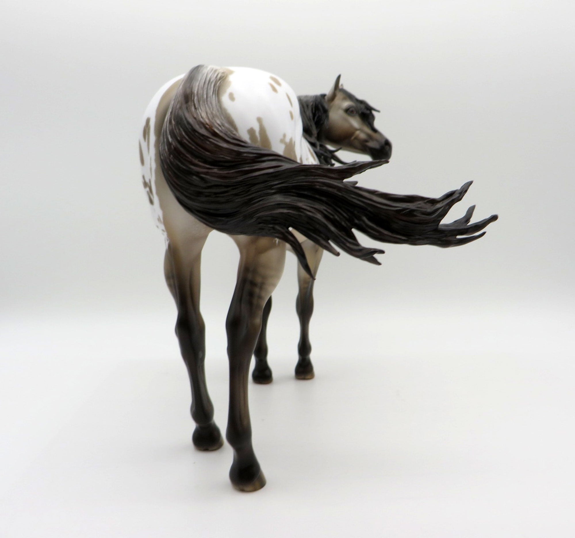 Matisse-OOAK Grulla Appaloosa ISH Painted by Carrie Keller  EQ 21