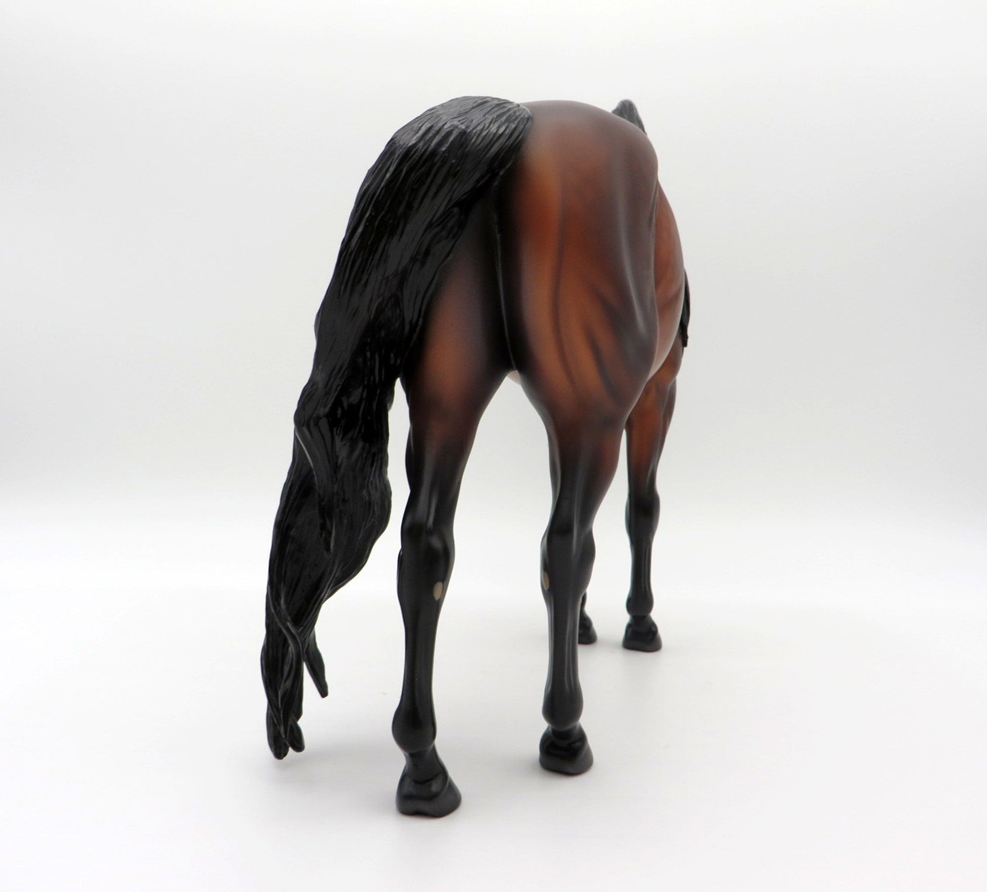 Mauna Loa-OOAK Dapple Bay Andalusian Painted By Caroline Boydston 6/28/21