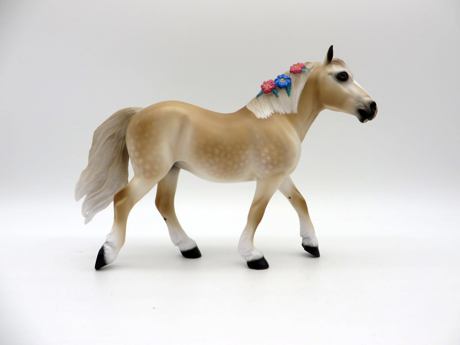 Maya Angelou-OOAK Palomino Trotting Drafter Painted by Audrey Dixon EQ 21