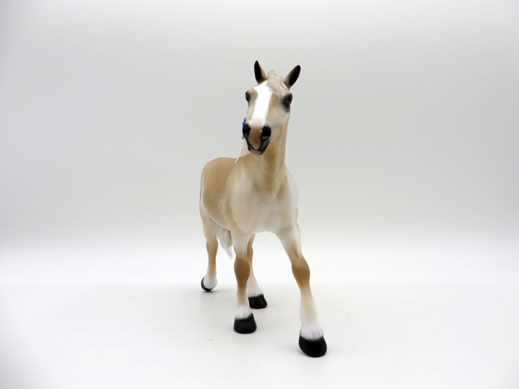 Maya Angelou-OOAK Palomino Trotting Drafter Painted by Audrey Dixon EQ 21