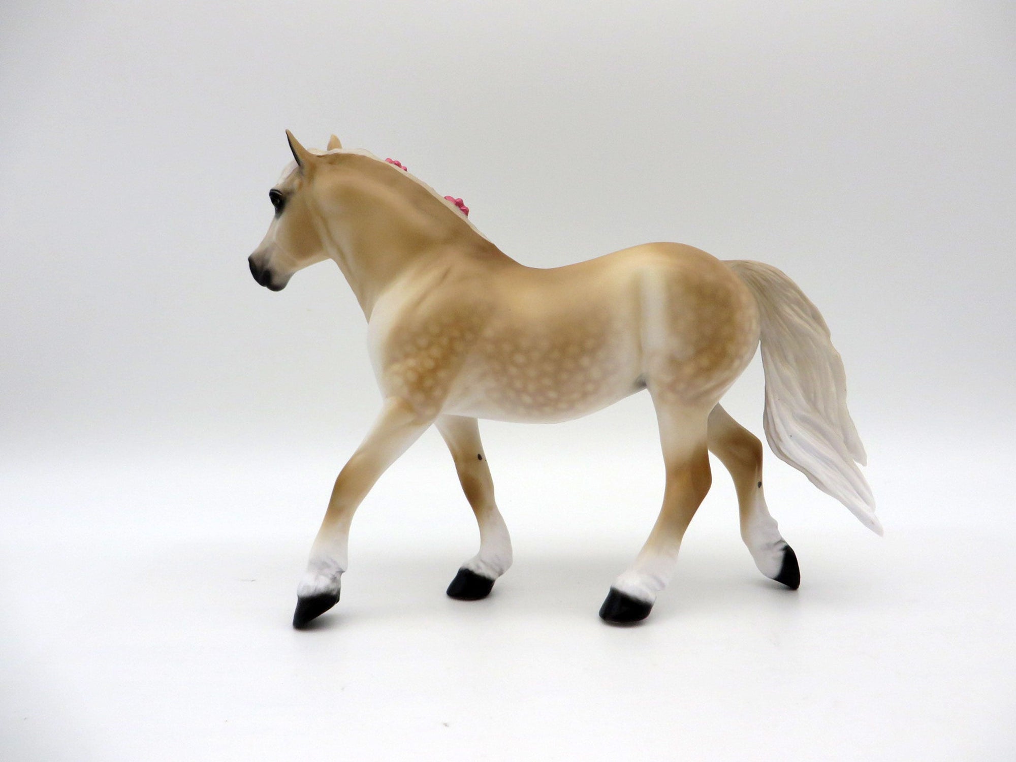 Maya Angelou-OOAK Palomino Trotting Drafter Painted by Audrey Dixon EQ 21