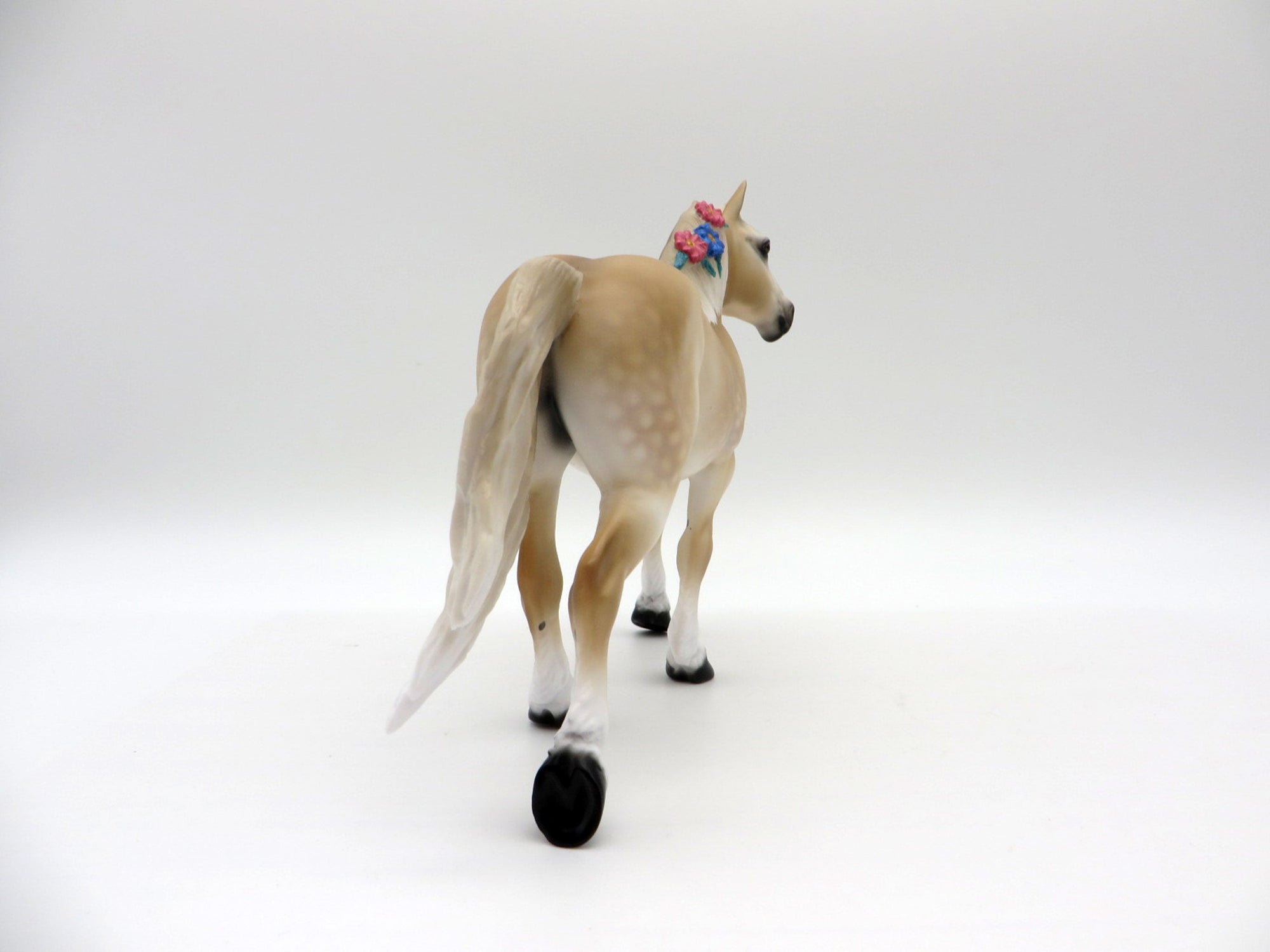 Maya Angelou-OOAK Palomino Trotting Drafter Painted by Audrey Dixon EQ 21
