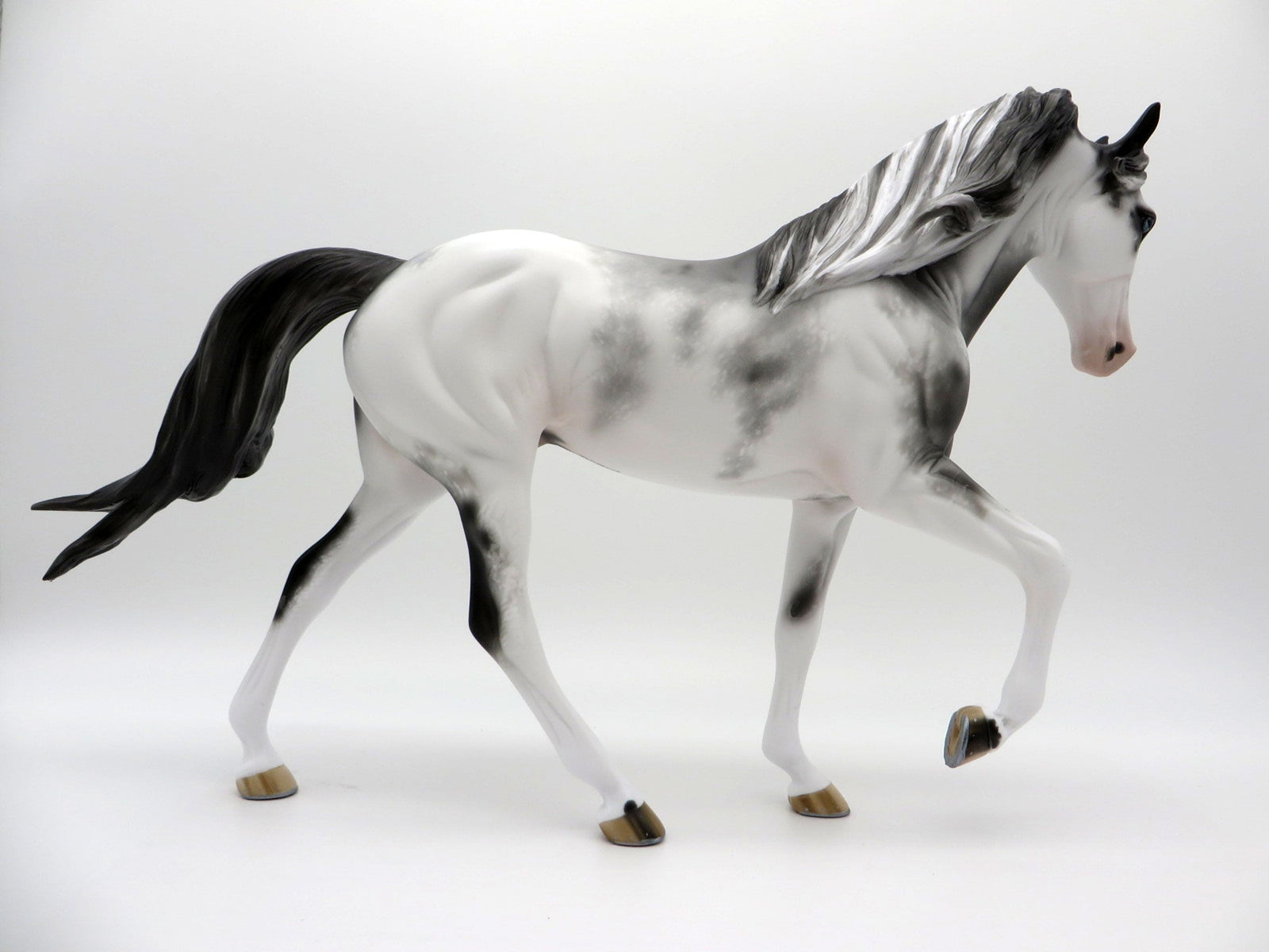 Maynard-OOAK Black Sabino Tennessee Walker By Sheryl Leisure 3/29/21