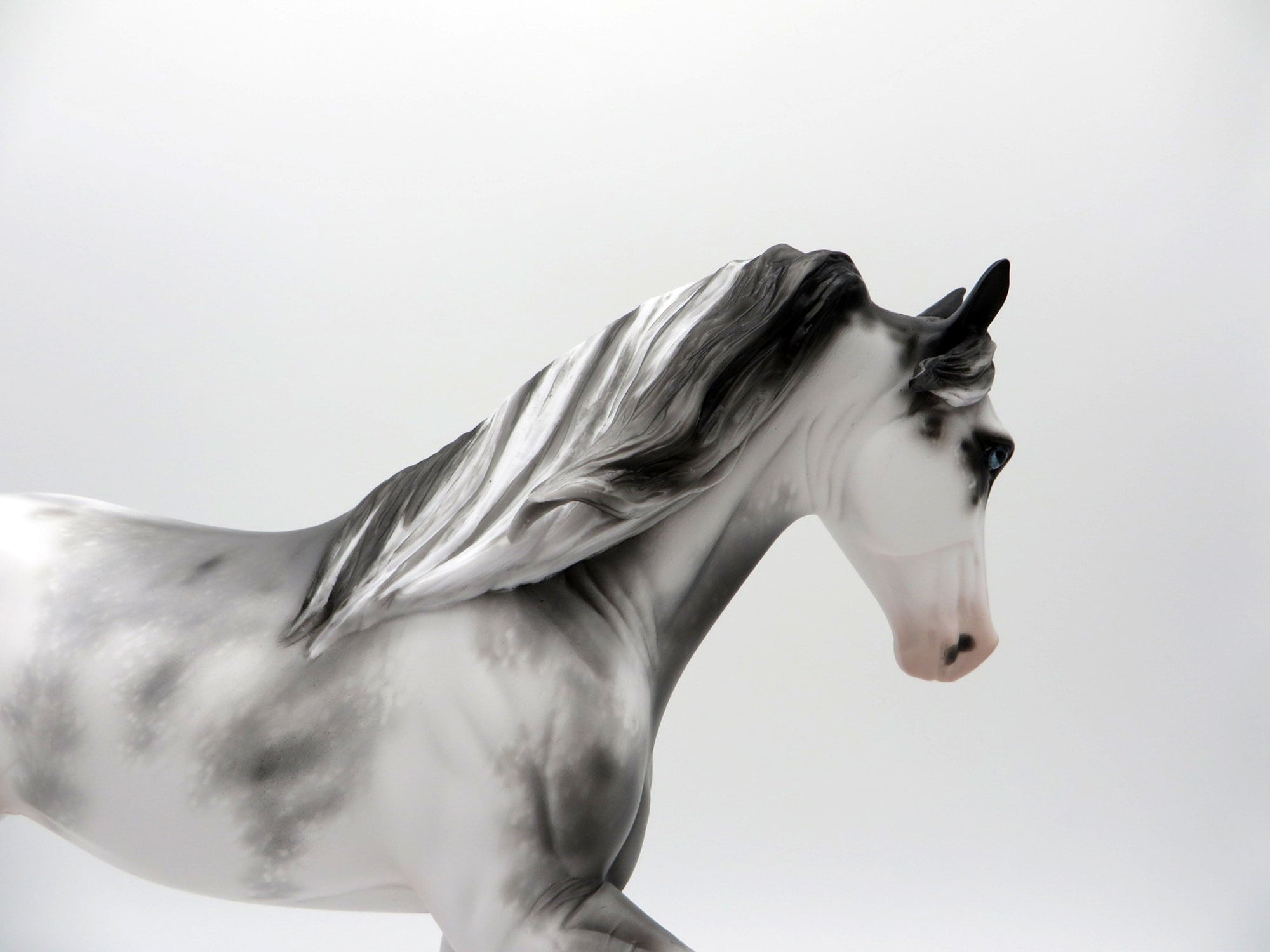 Maynard-OOAK Black Sabino Tennessee Walker By Sheryl Leisure 3/29/21