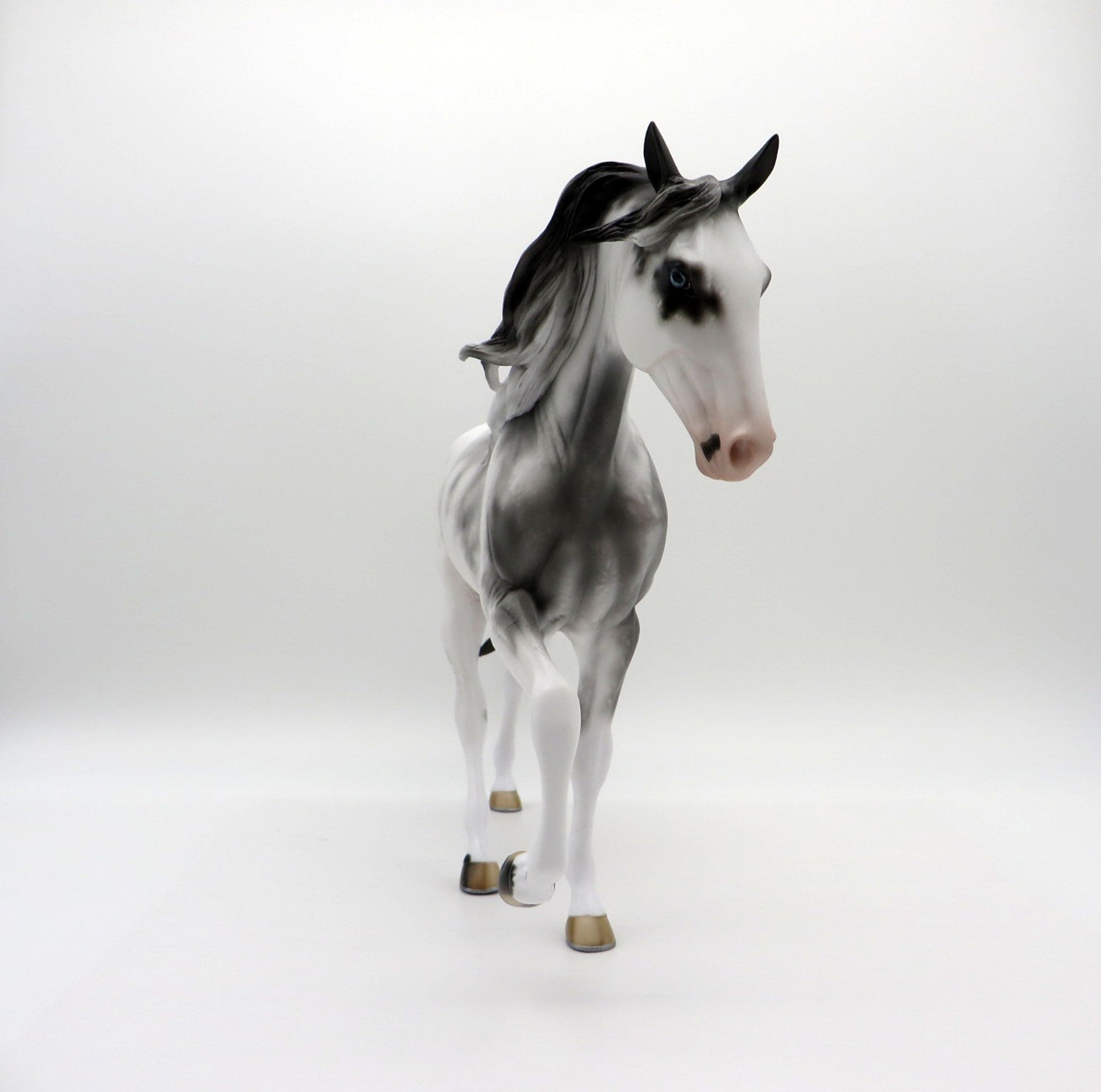 Maynard-OOAK Black Sabino Tennessee Walker By Sheryl Leisure 3/29/21