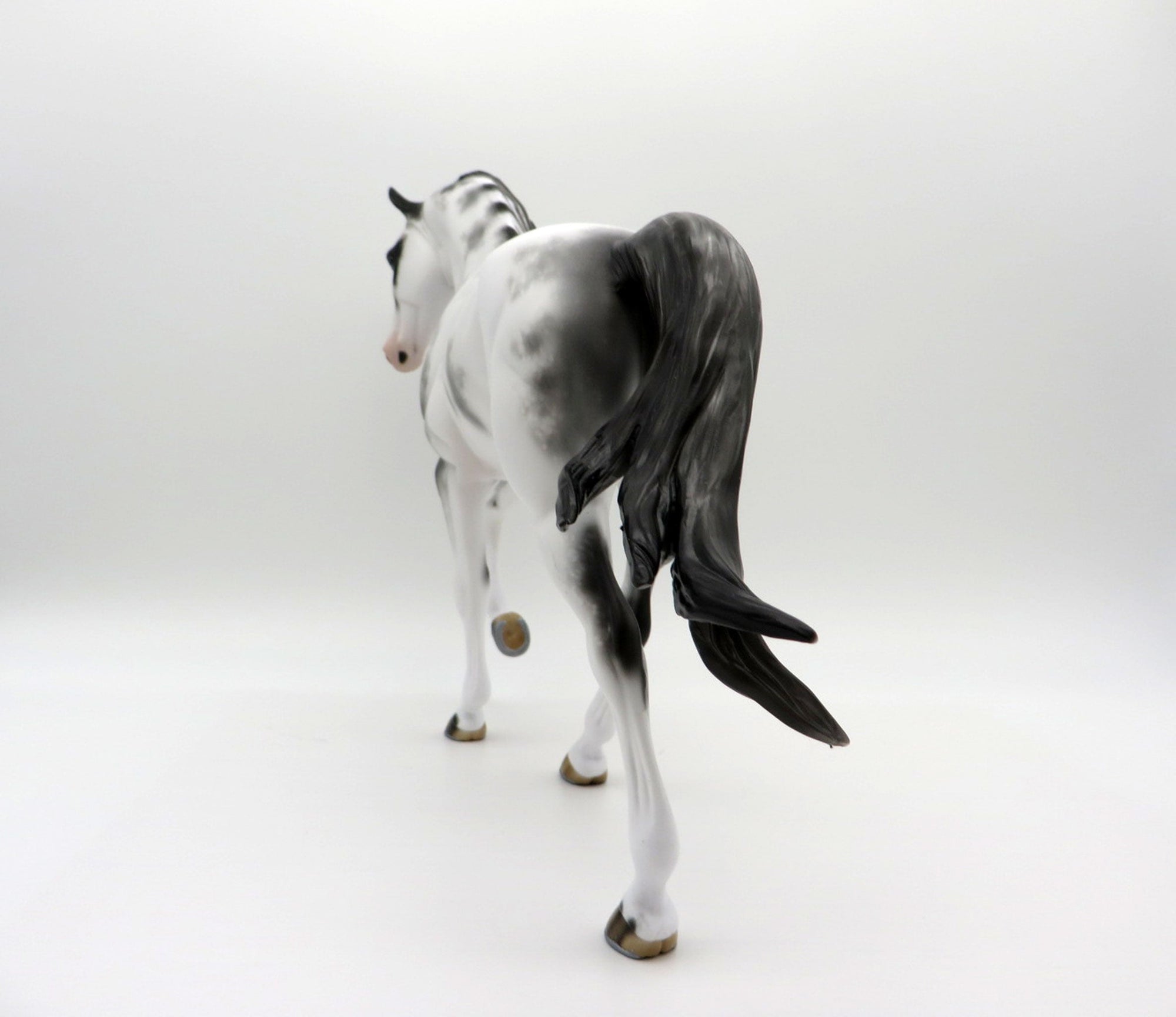 Maynard-OOAK Black Sabino Tennessee Walker By Sheryl Leisure 3/29/21