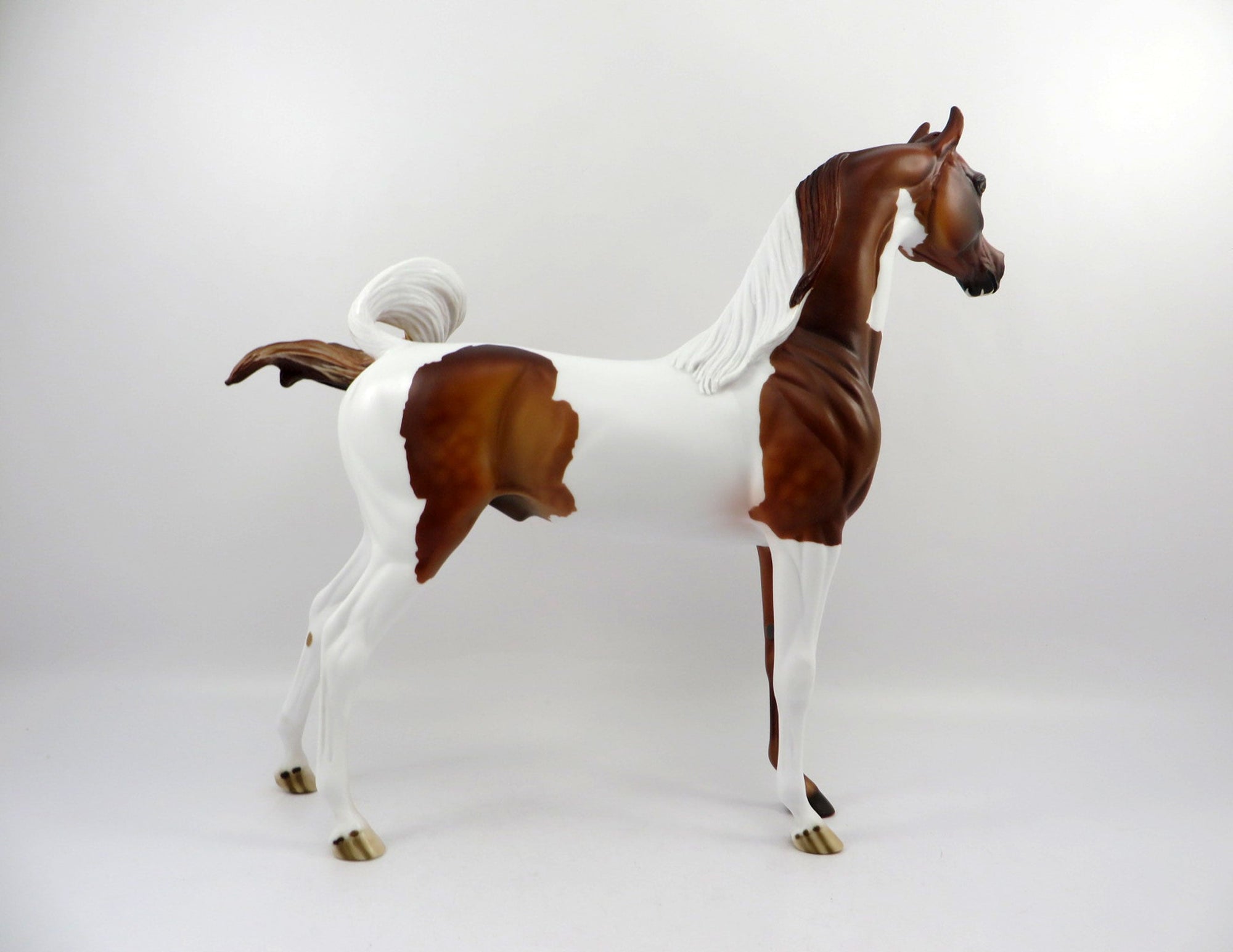 Medal-OOAK Dapple Chestnut Paint Arabian Bingo 3/18