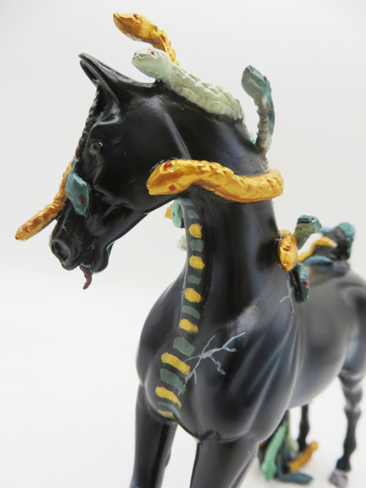 Medusa - OOAK - Custom Pebbles Saddlebred Painted By Jas Fanning - MM22